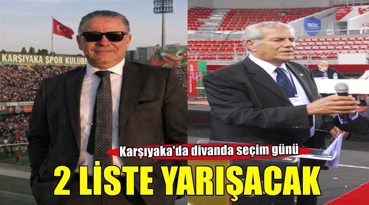 Karşıyaka'da divanda seçim günü