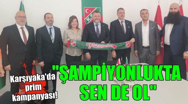 Karşıyaka da futbolculara prim kampanyası!