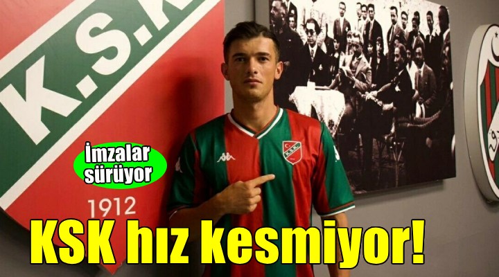 Karşıyaka da imzalar sürüyor!