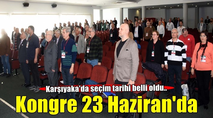 Karşıyaka'da seçim 23 Haziran'da