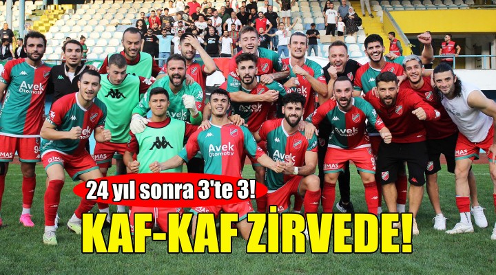 Karşıyaka dan 24 yıl sonra 3 te 3!