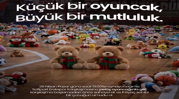 Karşıyaka dan çocuklar için örnek kampanya