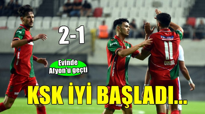 Karşıyaka dan iyi başlangıç