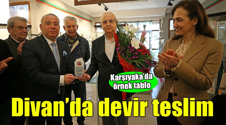 Karşıyaka divanında örnek tablo