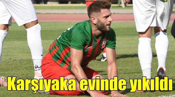 Karşıyaka evinde yıkıldı