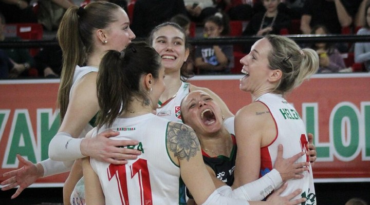 Karşıyaka filede yarı final sınavlarında