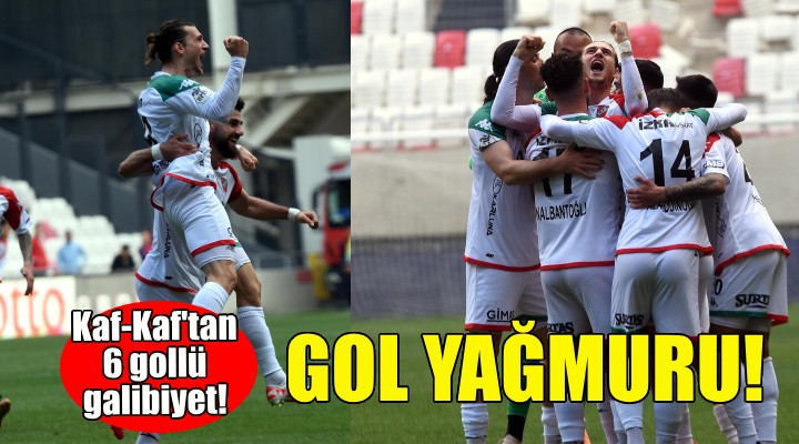 Karşıyaka gol olup yağdı: 6-0