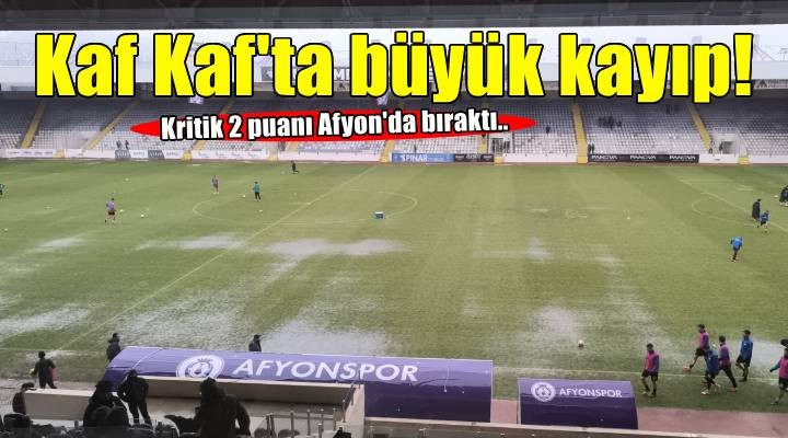 Karşıyaka'nın kaybı büyük