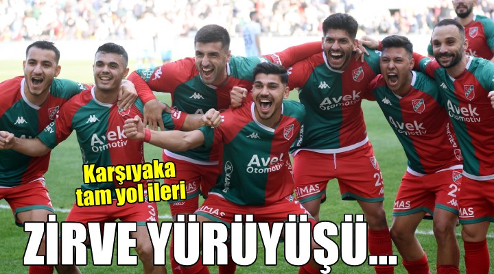 Karşıyaka nın zirve yürüyüşü...