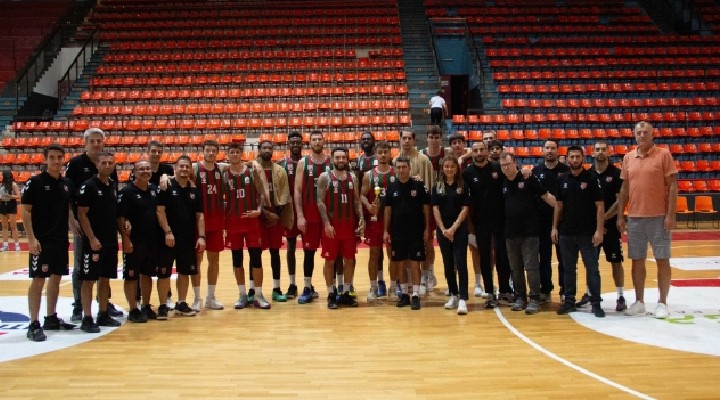 Karşıyaka potada kampı 3 te 3 le bitirdi