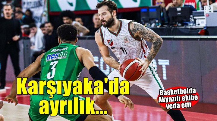 Karşıyaka potasında Thomas tan veda