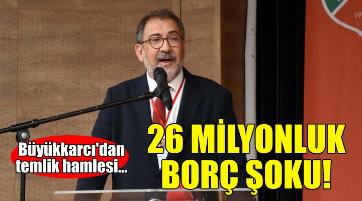 Karşıyaka ya 26 milyonluk borç şoku!