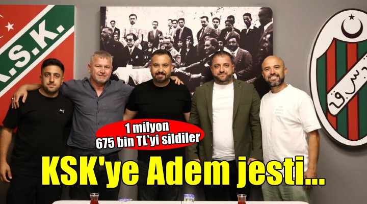 Karşıyaka'ya Adem Yeşilyurt jesti