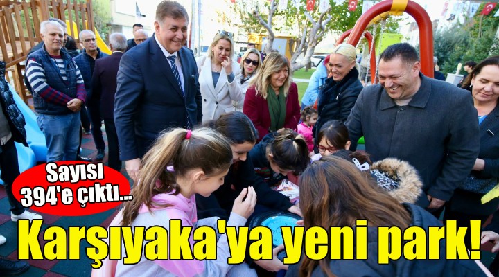 Karşıyaka ya yeni park!