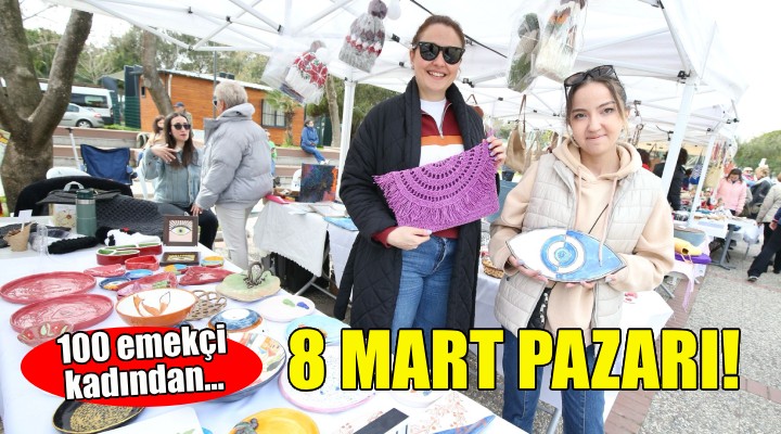 Karşıyaka’da 100 emekçi kadından 8 Mart pazarı!
