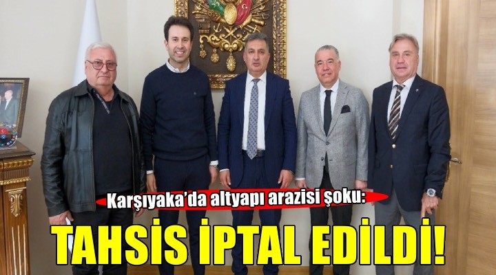 Karşıyaka’da altyapı arazisi şoku