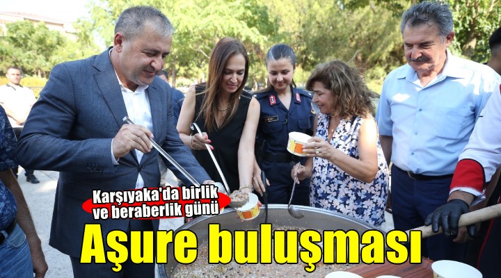 Karşıyaka’da geleneksel aşure buluşması