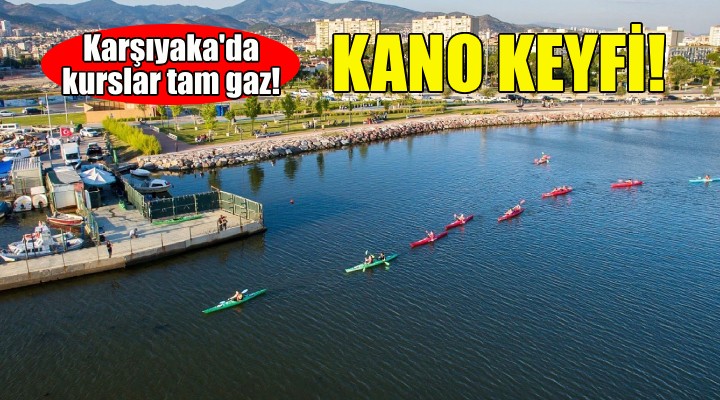 Karşıyaka’da kano kursları devam ediyor!