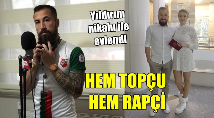 Karşıyakalı Anıl hem topçu, hem de rapçi