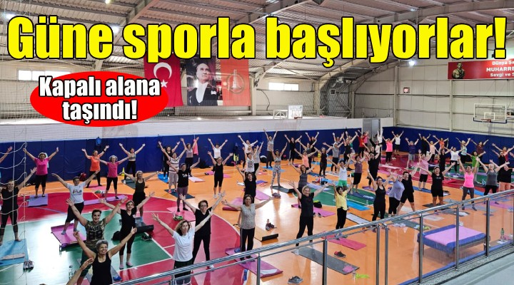 Karşıyakalılar güne sporla başlıyor!