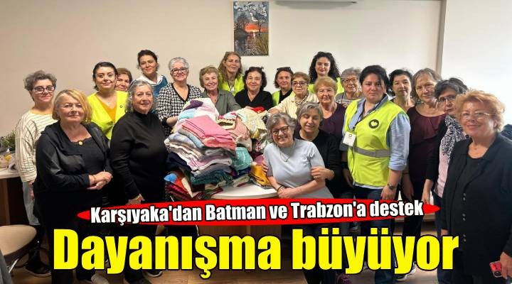 Karşıyaka’nın çınarlarından yürekleri ısıtan dayanışma örneği