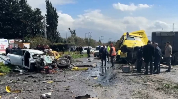 Katliam gibi kaza: Çok sayıda ölü var!