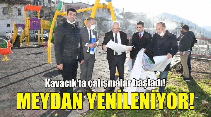 Kavacık Meydanı yenileniyor!