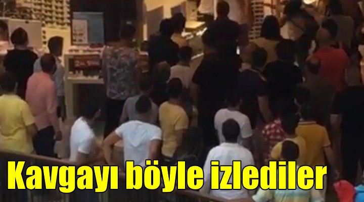 Kavgayı böyle izlediler!