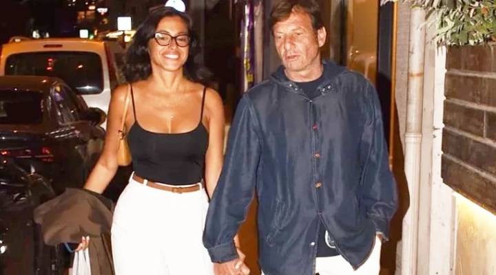 Kaya Çilingiroğlu ismini sır gibi sakladığı 25 yaş küçük sevgilisiyle el ele...