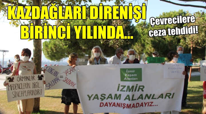 Kazdağları direnişi 1. yılında