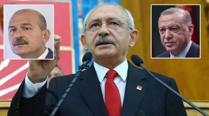 Kemal Kılıçdaroğlu ndan Erdoğan a Süleyman Soylu çağrısı:  Bu ilgi istiyor. Al bunu ilgilen biraz... 