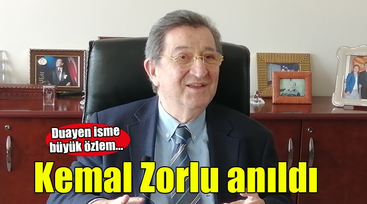 Kemal Zorlu özlemle anıldı