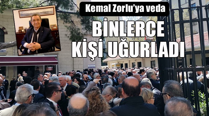 Kemal Zorlu ya son veda.... Binlerce kişi uğurladı!