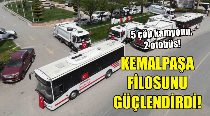 Kemalpaşa Belediyesi filosunu güçlendirdi!