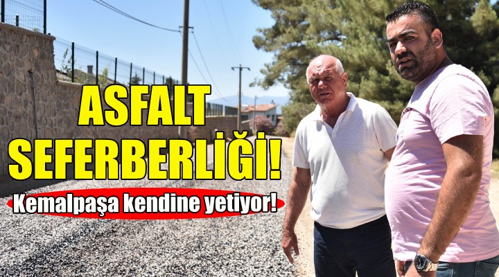 Kemalpaşa Belediyesi kendi asfaltını üretiyor!