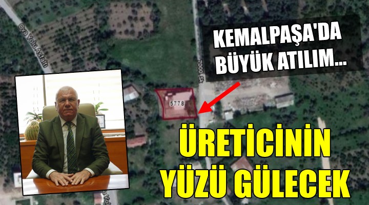 Kemalpaşa Belediyesi üreticinin yüzünü güldürecek! Zeytinyağı tesisi geliyor...