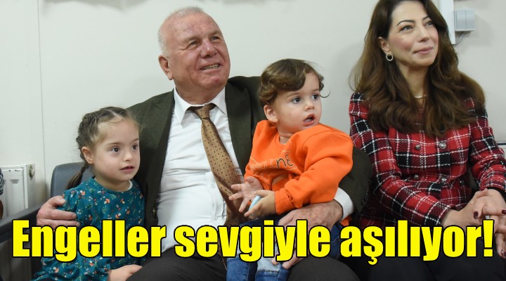 Kemalpaşa da engeller sevgiyle aşılıyor!