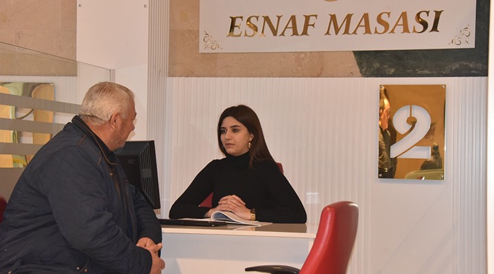 Kemalpaşa da  esnaf  masası