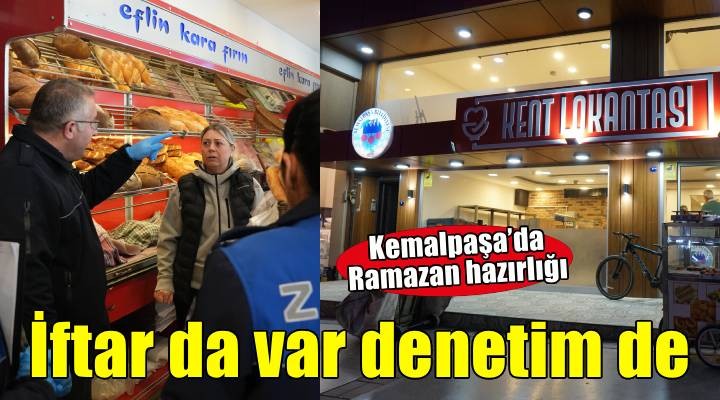 Kemalpaşa'da güvenli gıda ve Ramazan dayanışması