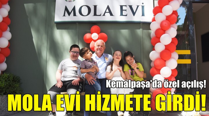 Kemalpaşa da özel açılış... Mola Evi hizmete girdi!