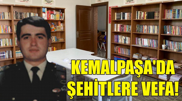 Kemalpaşa da şehitlere vefa!