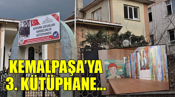 Kemalpaşa ya 3. kütüphane açılıyor!