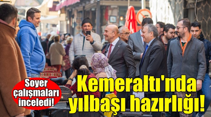 Kemeraltı nda yılbaşı hazırlığı!