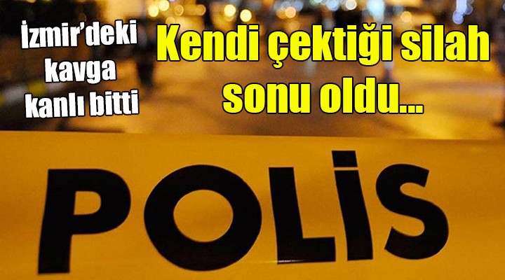 Kendi çektiği silah sonu oldu