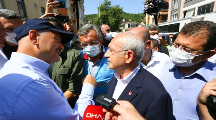 Kılıçdaroğlu, Bozkurt taki son duruma ilişkin Bakan Soylu dan bilgi aldı