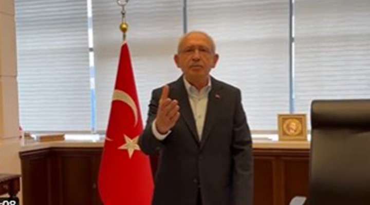 Kılıçdaroğlu masaya vura vura konuştu:  Bur-da-yım 