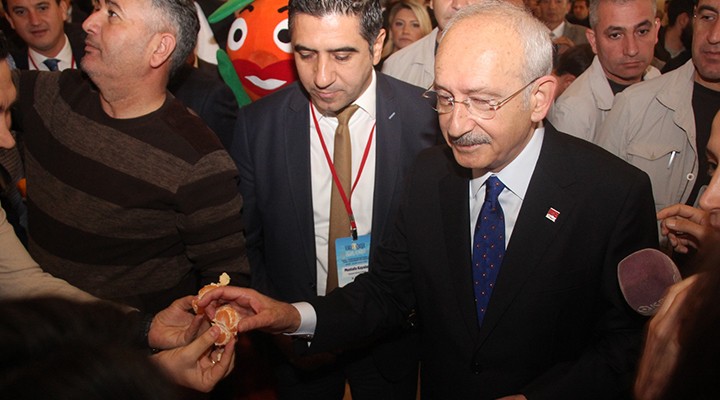 Kılıçdaroğlu na Gümüldür mandalinası