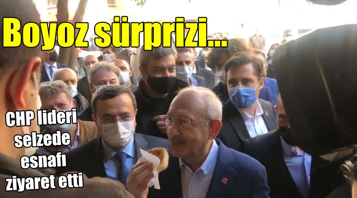 Kılıçdaroğlu na boyoz sürprizi