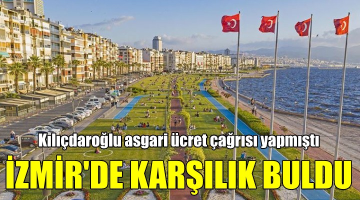 Kılıçdaroğlu nun çağrısı İzmir de yanıt buldu!