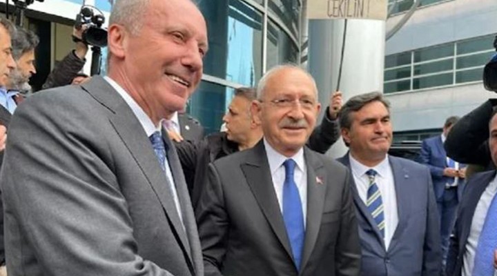 Kılıçdaroğlu ziyaret etti. İnce  Çekileceğimi söylemedim  dedi...